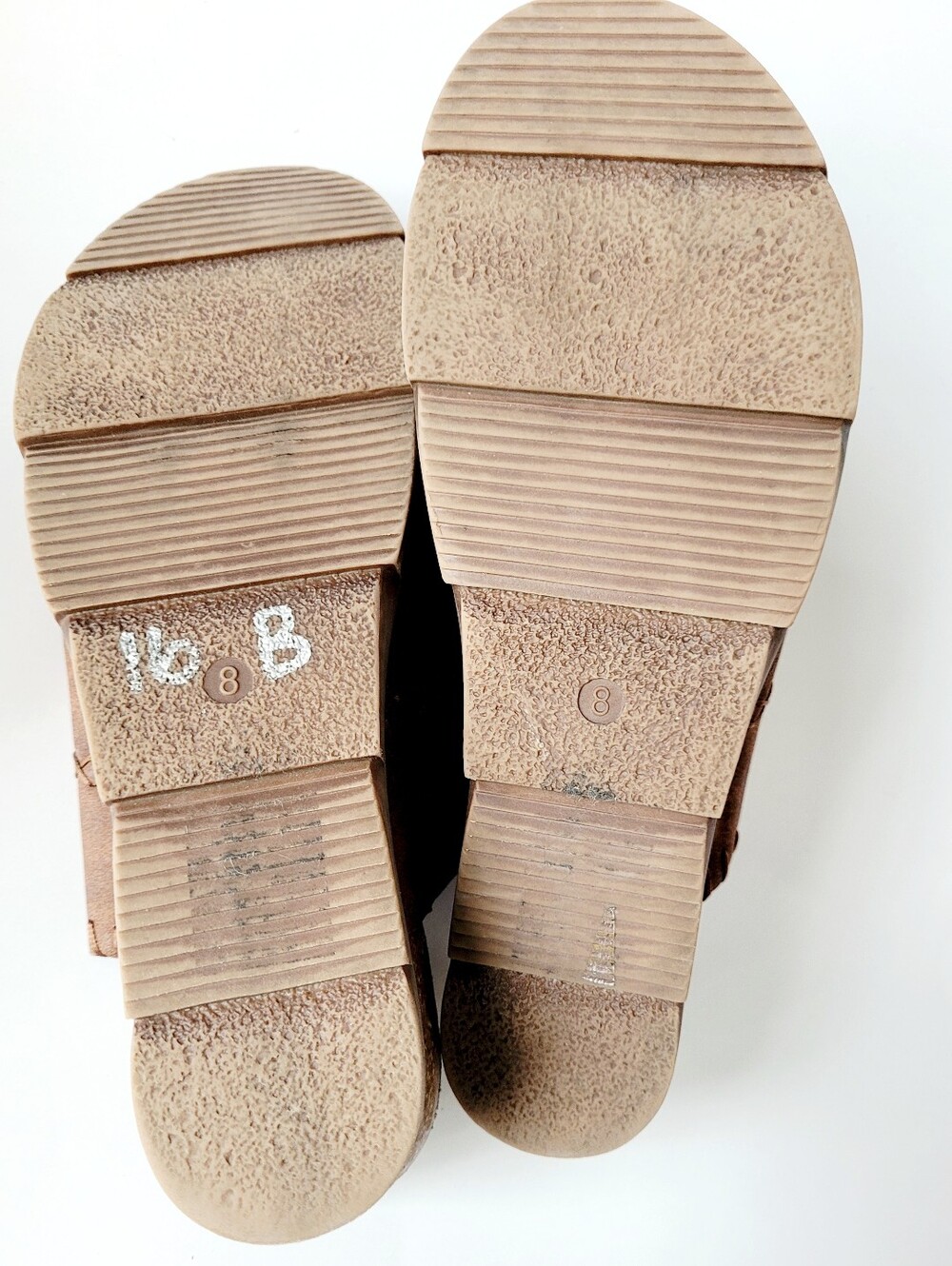 Natural Reflections Lisle Comfort Slip-On Wedge Sandals in Brown/Cognac US 8 - Picture 12 of 16